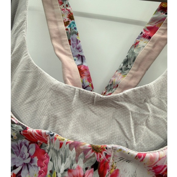 Lululemon Energy Bra Women's Size 8 Floral Print Spring Has Sprung Sports Bra - Picture 7 of 9